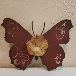 Burgundy butterly